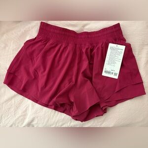 Lululemon Shake It Out High-Rise Run Short 2.5”.